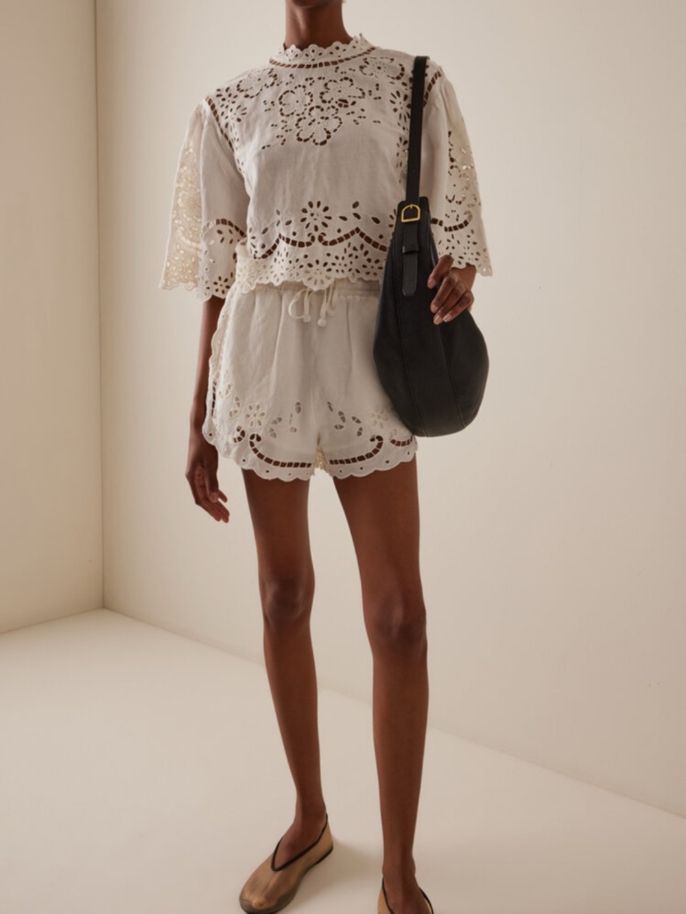 Sea NY Lulu embroidered linen top NWOT!! - Picture 2 of 6